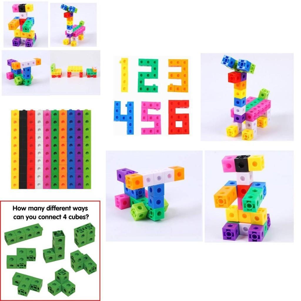 Kindergarten Building Blocks Mini Block Set Plastic Toy Blocks For Children