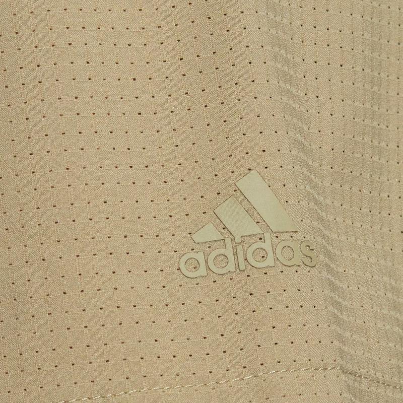 Adidas Originals Trefoil Solid Sports Short Sleeve Shirt Men Tops Khaki HD0028