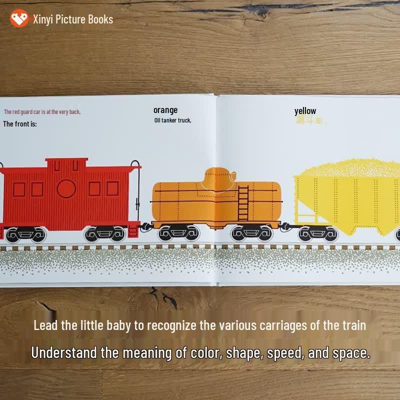 Train Speeding Children's Picture Book