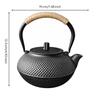Enameled Cast-Iron Teapot Enamel Interior Textured Matte for