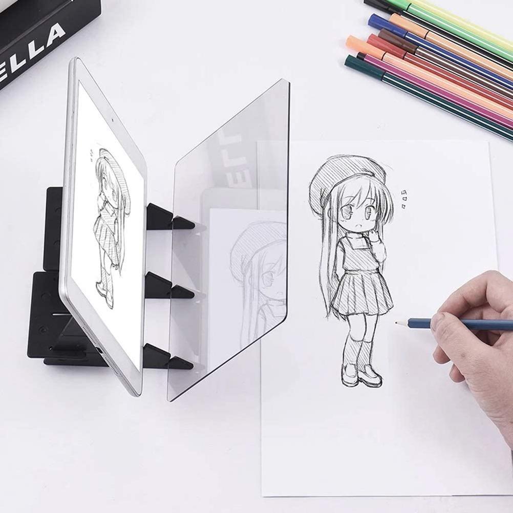 Drawing Line Pad Portable Image Projector Reflector Anime Sketch Drawing Board for Adults and