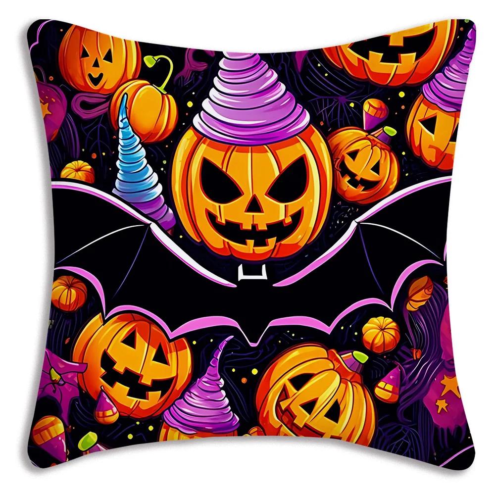 Halloween Disney Topolino Minnie Federe Cuscino Cartone Animato Divano Decorativo Casa Stampa Carina Federa Cuscino