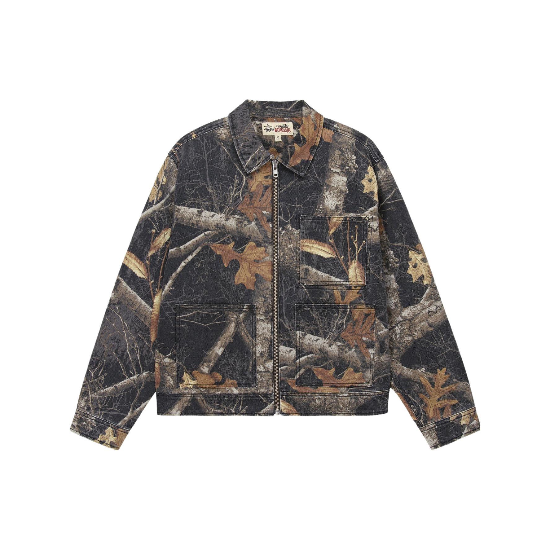 Stussy Zip Work Jacket Realtree Edge