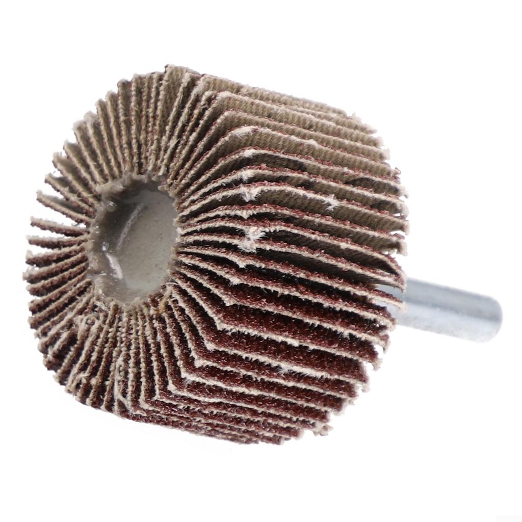 Wheel Tools 1* 1PC 6mm Abrasive Flap Wheel Disc Grinding Wheel