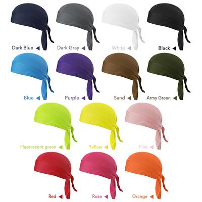 Cyklistická čepice odvádějící pot, čepice beanie, cyklistický šátek na hlavu, čelenka, rychleschnoucí pirátská čepice, čepice beanie pro venkovní použití, cyklistická čepice