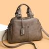 Bolsa Tote Grande Capacidade PU Feminina Multicompartimentos para o Dia a Dia Ombro Transversal