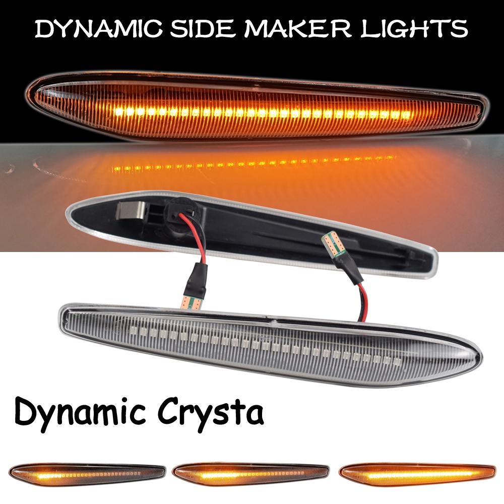 2 sztuk LED dynamiczne światła obrysowe boczne strzałka kierunkowskazy lampy migające dla Alfa Romeo 159 Sportwagon Boera Spider typ 939