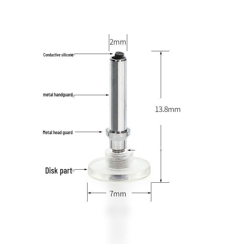 Capacitive Silver Fiber Cloth Tip for Touchscreen Pen