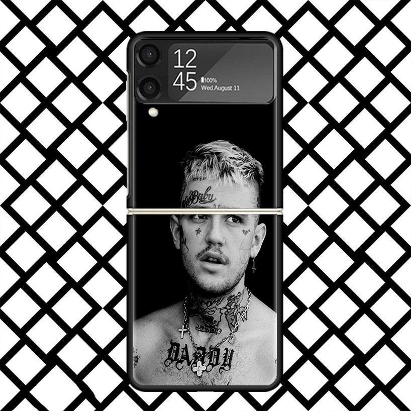 

Чехол для телефона Lil Peep Hellboy Love для Samsung Z Flip 7 6 5 4 3 Galaxy ZFLIP7 ZFlip6 5G Flip5 Flip4 Flip3 5g Черный Жесткий Чехол Samsung Z Flip