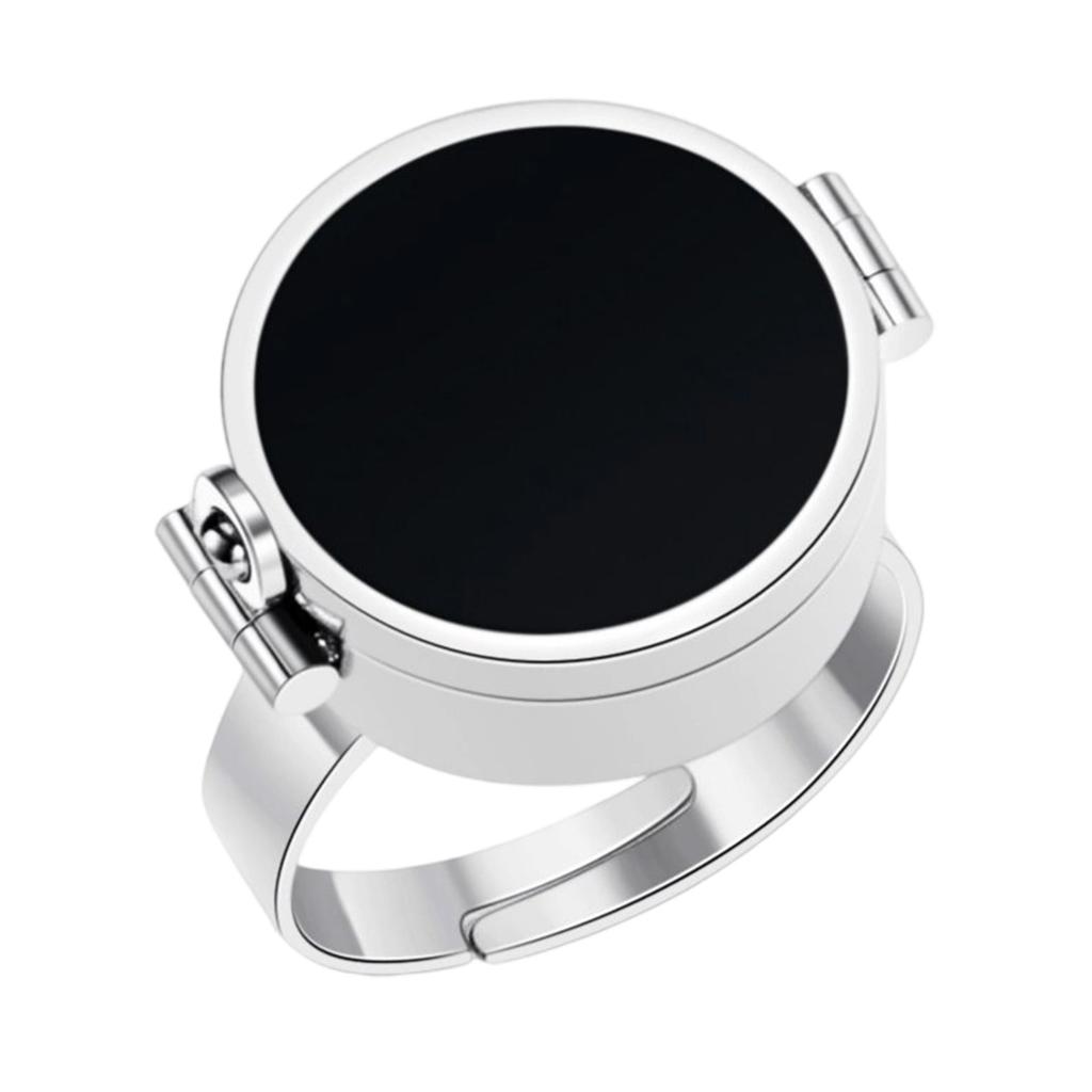 Multipurpose Adjustable Finger Ring Lip Balm And Item Storage Ring Portable Small Items Storage Solution for Daily