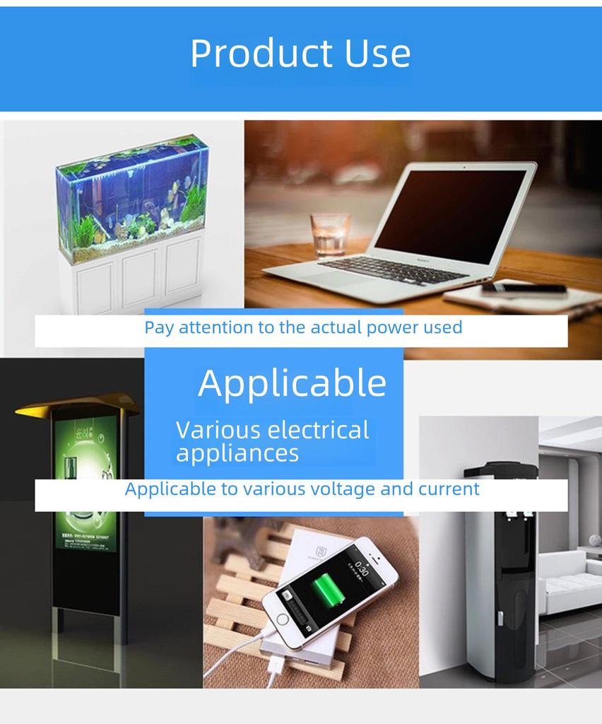 Europäische Multifunktions-Leistungsmesssteckdose - Intelligentes Energieüberwachungsinstrument