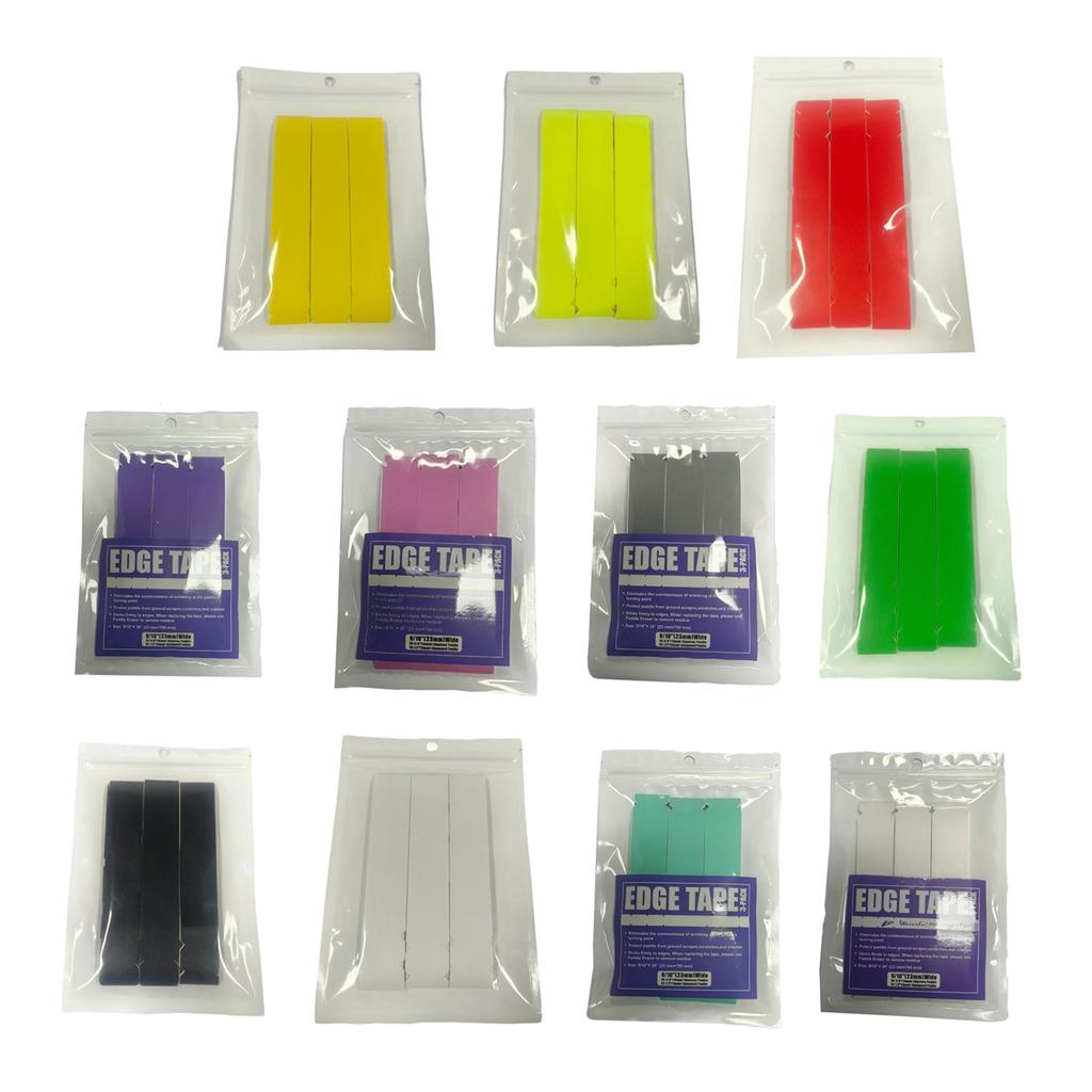 3 Stück Pickleball Schläger Schutzband Schlägerkantenschutzbänder Schlägerkopf Kantenschutz Einfach zu installieren