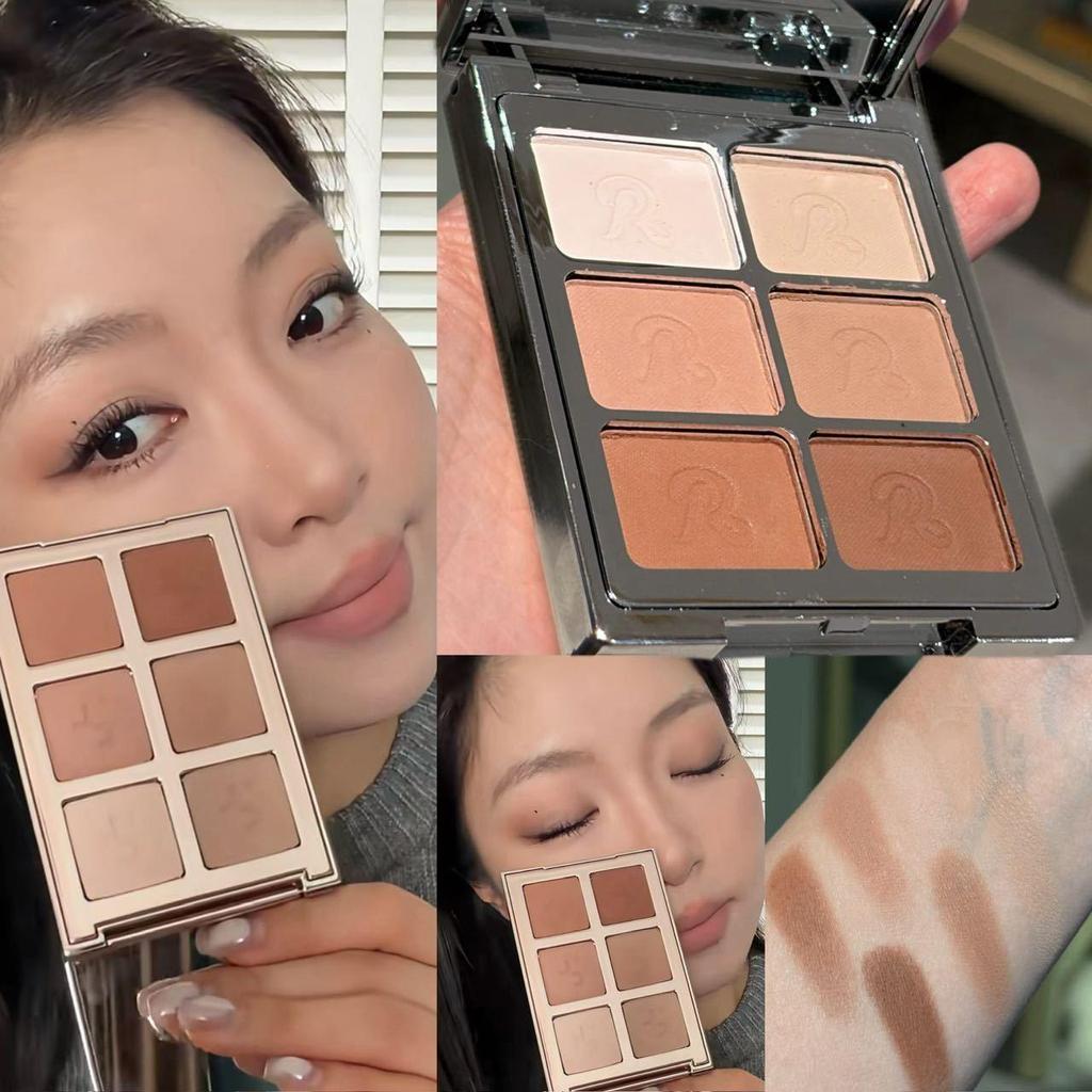 HERORANGE Matte Earth Tone Palette: Multi-Functional for Under-Eye, Highlight, Shadow, Contour, and Blush.