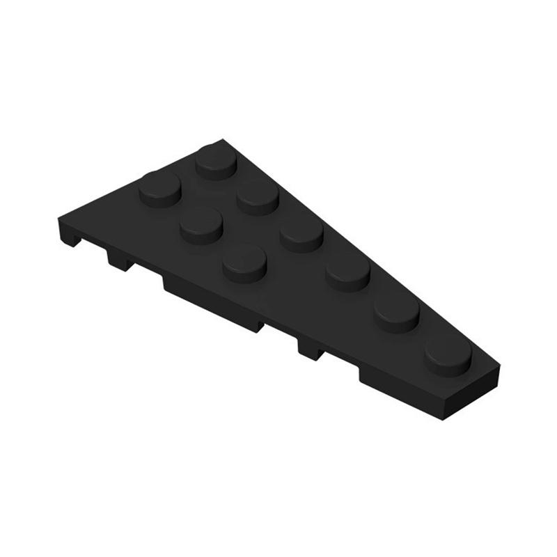 50pcs 54383 Wedge Plate 6 X 3 Right Bricks Collections Bulk Modular GBC Toys For Technical MOC DIY Building Block Compatible