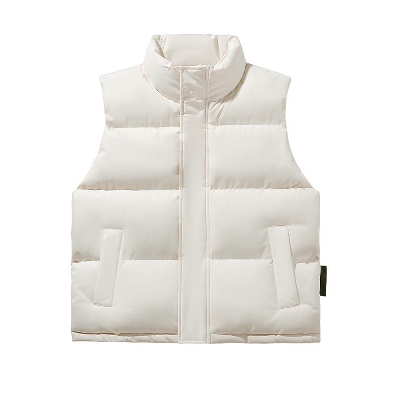2025 Winter Men's Trendy Heavyweight Sleeveless Cotton Jacket, Plus Size Available