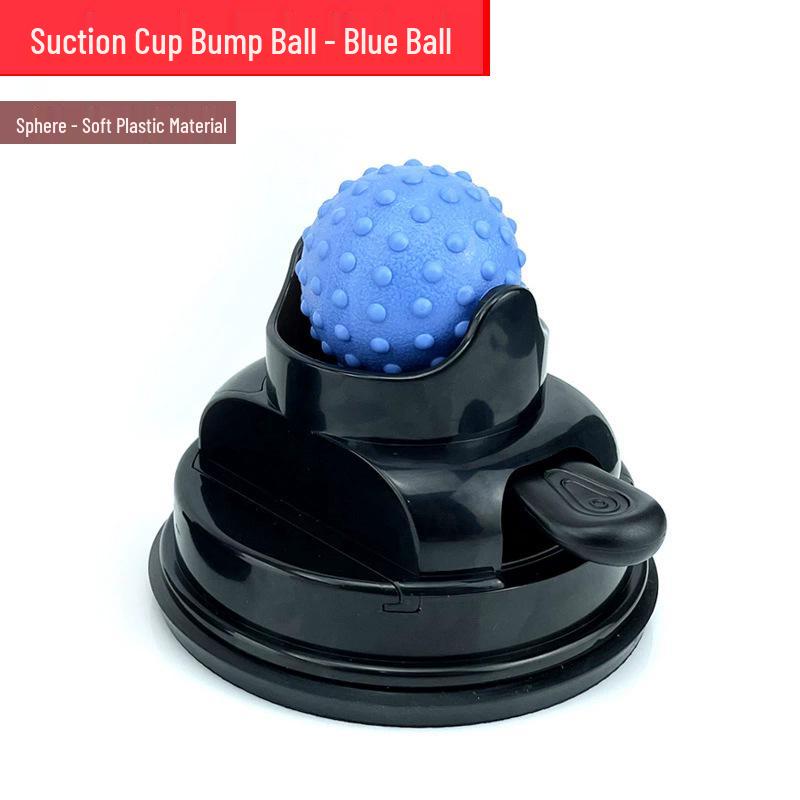 Suction Cup Fascia Ball with Protrusions: Roller Massager for Muscle Relaxation - Ideal for Shoulder, Neck, Back, Lumbar, and Sole.