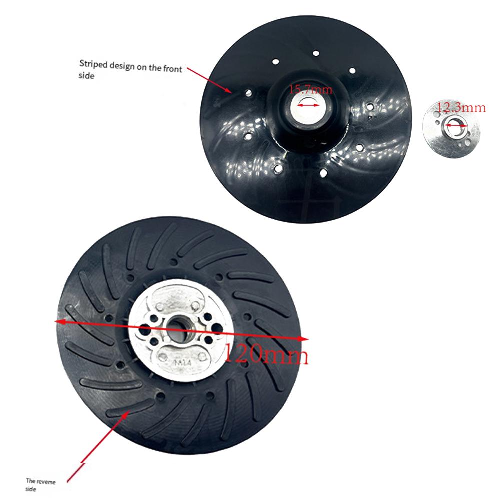 4.5-7inch Grinder Attachment Sanding Disc Backing Pad For Angle Grinders Power Tool Accessories