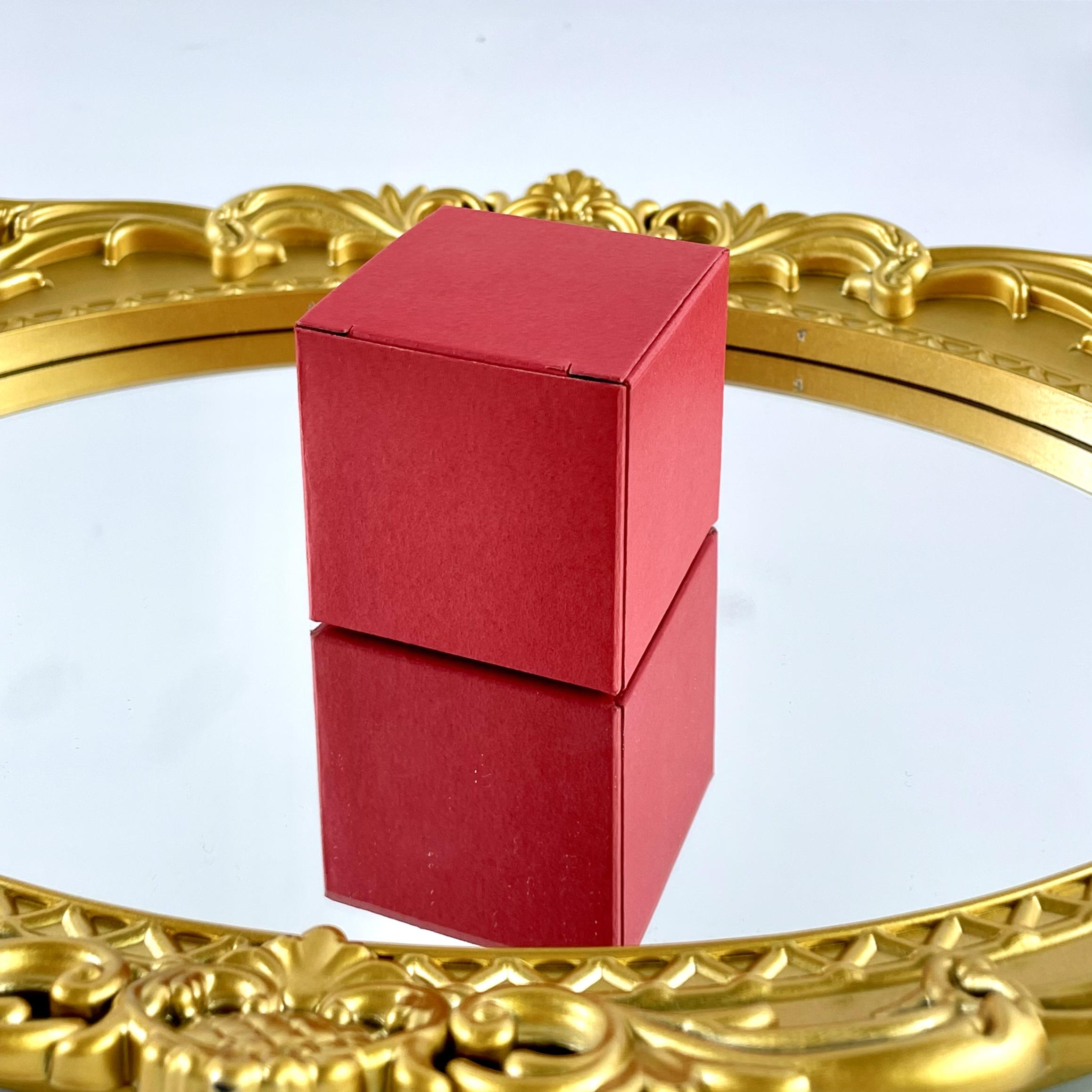 

20PCS Red Cardboard Square Packaging Gift Boxes Wedding Party Cardboard Box For Handmade Soap Bottle Package Cosmetic Stoarge 20pcs&5x5x5cm красный
