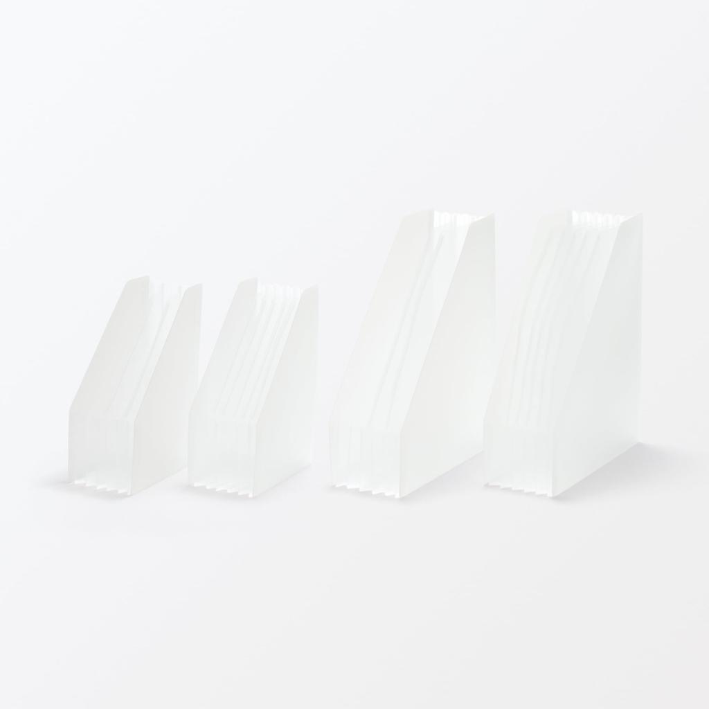 MUJI Polypropylene Accordion A4 6 84924804 Stand-Up File, Size, Pockets,