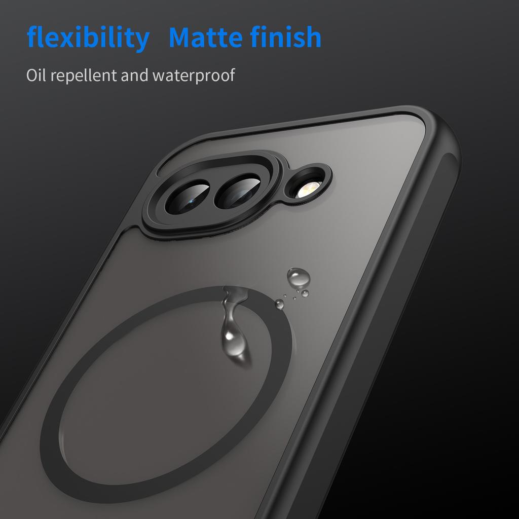 For Google Pixel 10A Fandun Magnetic Phone Case 10 Pro XL Airbag Anti-drop Fine Hole Protective Case
