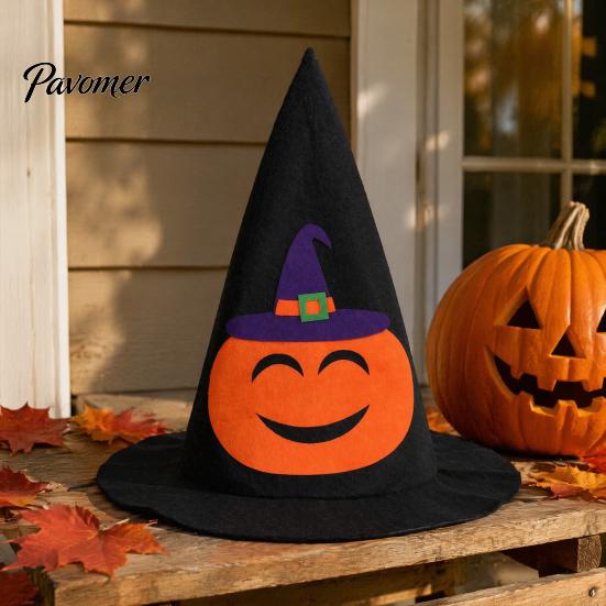 Bequemer atmungsaktiver Festivalhut Halloween Kürbis für Kinder Erwachsene, Lustige Plüsch Spukhaus Bühnenrequisiten Hexe Party Kostüm, Cosplay, Bühne