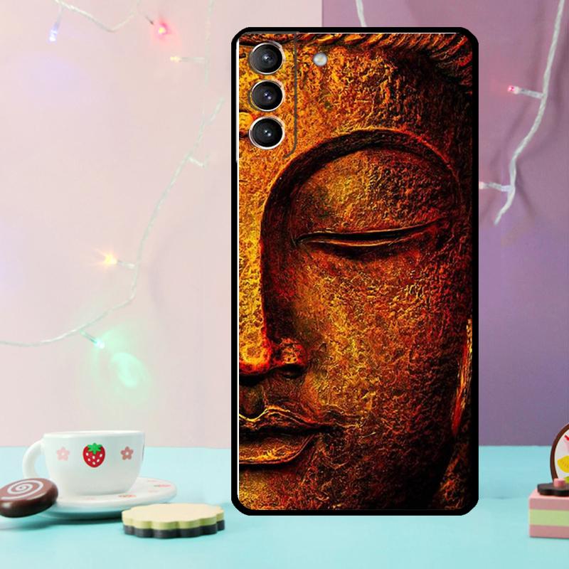 Buddha Phone Case For Samsung Galaxy S24 Ultra S20 S21 S22 S23 S25 Ultra S9 S10 Plus S24 FE Cover
