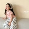 Floral Ruffled Baby Girl T-Shirt and Pants Set - 2026 Summer Collection