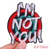 Jackets Diy Cartoon Patch Letter Embroidery Patch Iron On Patches For Clothing Thermoadhesive Patches On Clothes Sew Stickers 