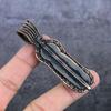 Natural Tibetan Turquoise, Moonstone Copper Wire Wrap Jewelry Pendant 3.15" N9l95