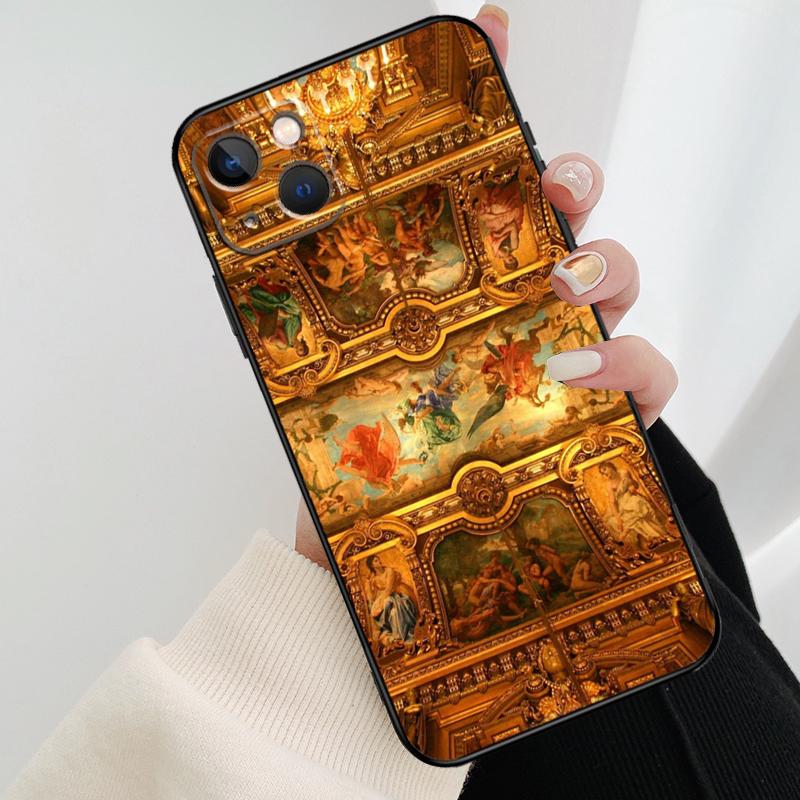 Renaissance Art Painting Phone Case For iPhone 17 Pro Max 15 14 13 11 12 16 Pro Max mini 15 16 Plus 16e 17 Air Cover