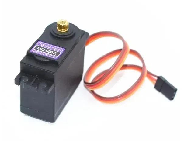 Servo Digital MG996R de Alto Torque 4.8-6.0V com Engrenagem de Metal para Futaba JR 1/8 1/10 Carro RC Helicóptero Robô Barco Arduino UNO DIY