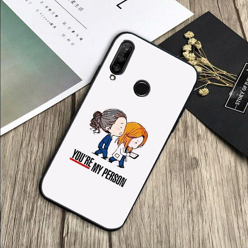 

Greys Anatomy You are my person For Huawei Nova Y70 Y91 Y61 Y72 Y73 Y90 Y60 3i 7i 8i 11 12i 9 10 SE P20 P30 Pro P40 Lite Case Huawei Nova 12i