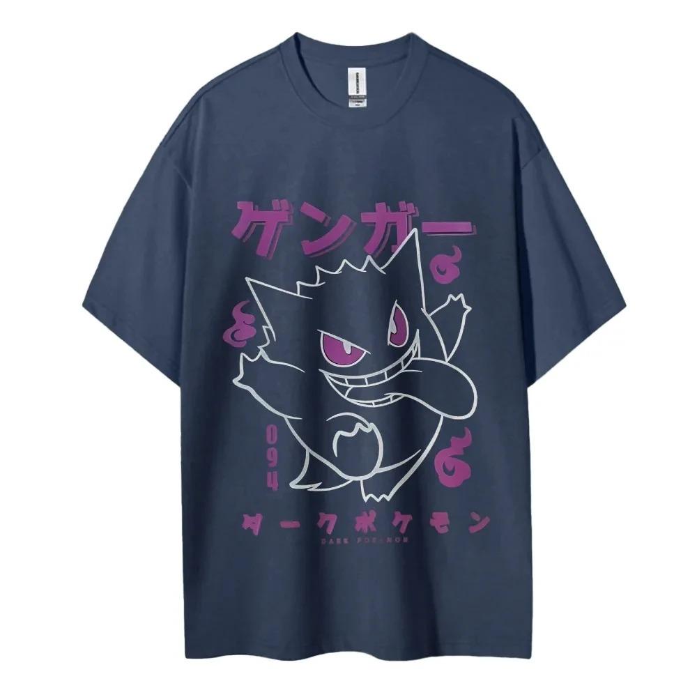 Pokémon Ash & Friends Mega Collage Vintage Anime T-Shirt 90s Nostalgia Oversized Black Unisex Streetwear T-shirt