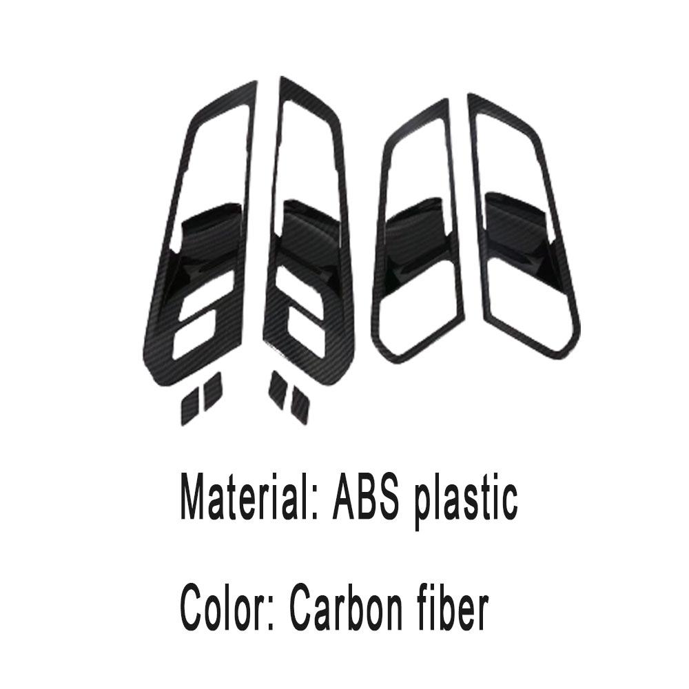 For BMW X5 Xdrive G05      ABS/Steel Car Inner Door Bowl Cover Armrest Trim Stick Auto Interior Accessories