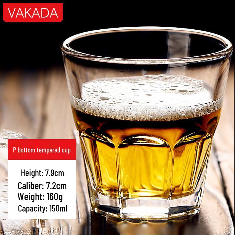 

VAKADA Octagonal Glass Drinkware