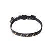 New Pet Dog Collar with Star Moon Pattern Gold Plated Buckle and Bell for Cats Dogs  Dog Harness and Leash Set Dogs Accessoires