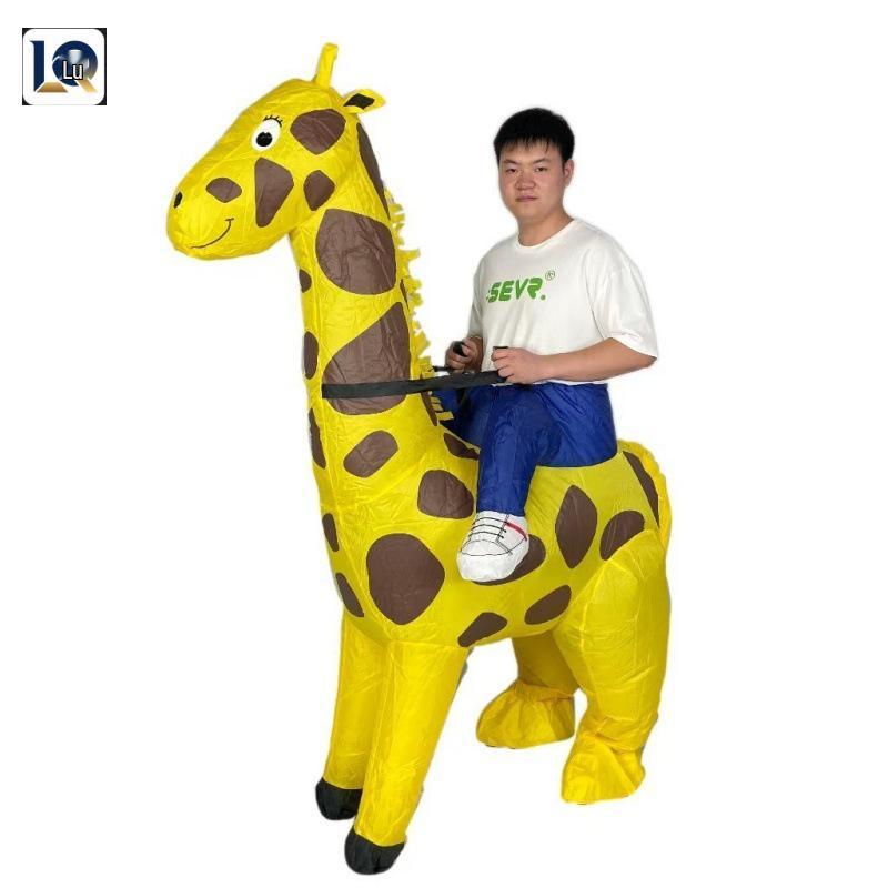 Şişme Caz Atı Kostümü - Cadılar Bayramı veya Noel Partileri İçin Mükemmel