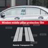 Anti-scratch Car Interior Center Console Media Dashboard Navigation TPU Protector Film For Mercedes benz AMG A35 A45 -