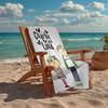 Serviette de plage ultra-douce sur le thème de Charlie et Lola, Idéale pour la piscine - le camping, la plongée - Essentiel de voyage parfait, Serviette de plage vibrante.