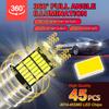 2PCS 21W 6000K LED Reverse Light Car Backup Blubs 1156 BA15S Lamp For Land Rover Defender Discovery Freelander Range Rover Sport