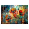 Wallpaper Abstract Flowers Poppies