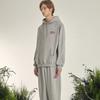 Dirty Painting Logo Hoodie - Grey