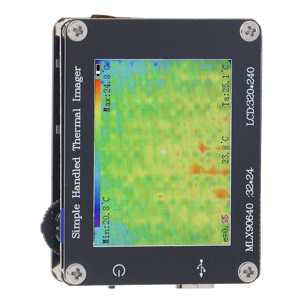 Thermal Imager Infrared Camera 2in Screen ‑ 40  celsius  to 300  celsius  Handheld Multifunctional Thermal Imager