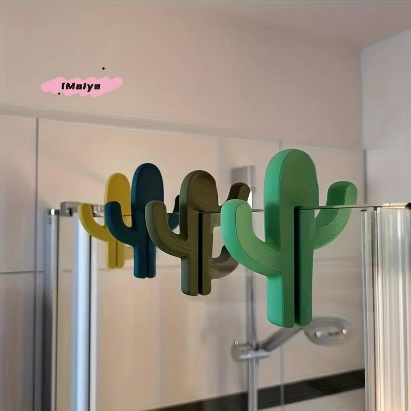 M-Bathroom Storage Rack Door Clip Hooks Portable Shower Hooks - Space Saving Organizer for Toiletries And Bath Accessories