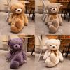 Bowknot Bear Teddy Plush Toy Animal Stuffed Doll Home Decorations Gift Kids