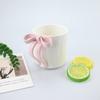 1pc Bow Shaped Mug, Pink Three-Dimensional Bow Shaped Coffee Cup, High Aesthetic Value, Design Sense