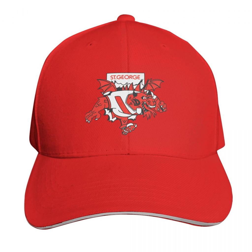 St George Dragons Baseball Cap Snap Back Hat Uv Protection Solar Hat Bobble Hat Beach Outing Unisexs Womens