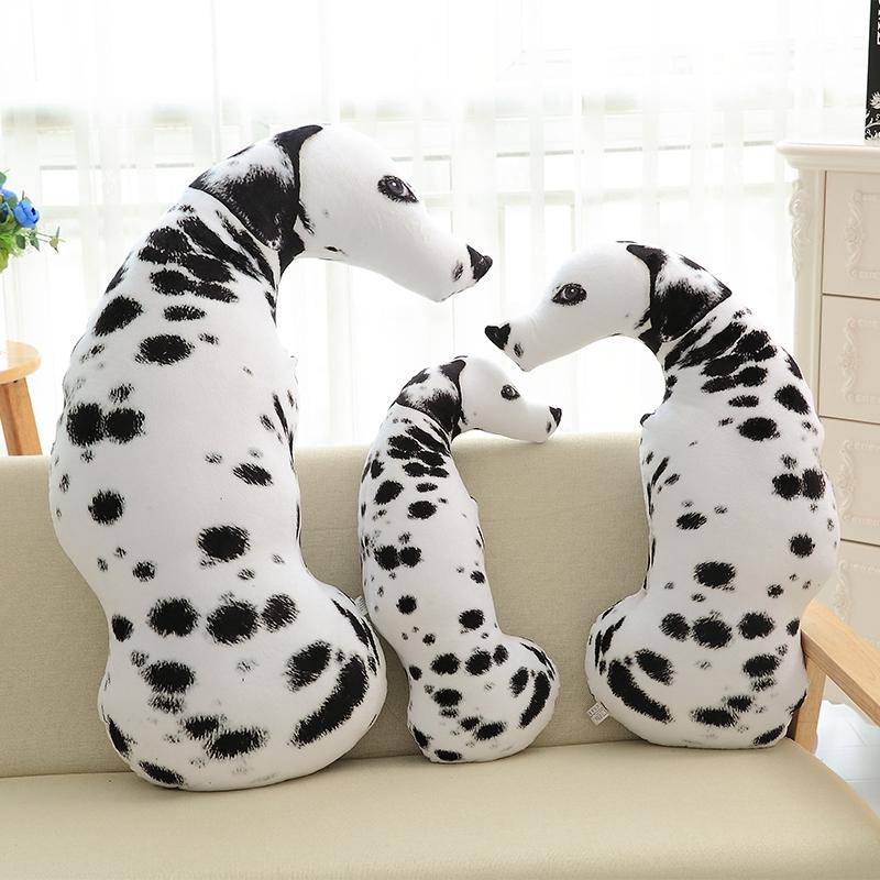 3D Samoyed Husky Plush Toy Stuffed Animal Pillow Soft Cute Dog Doll for Sofa Car Decor Gift