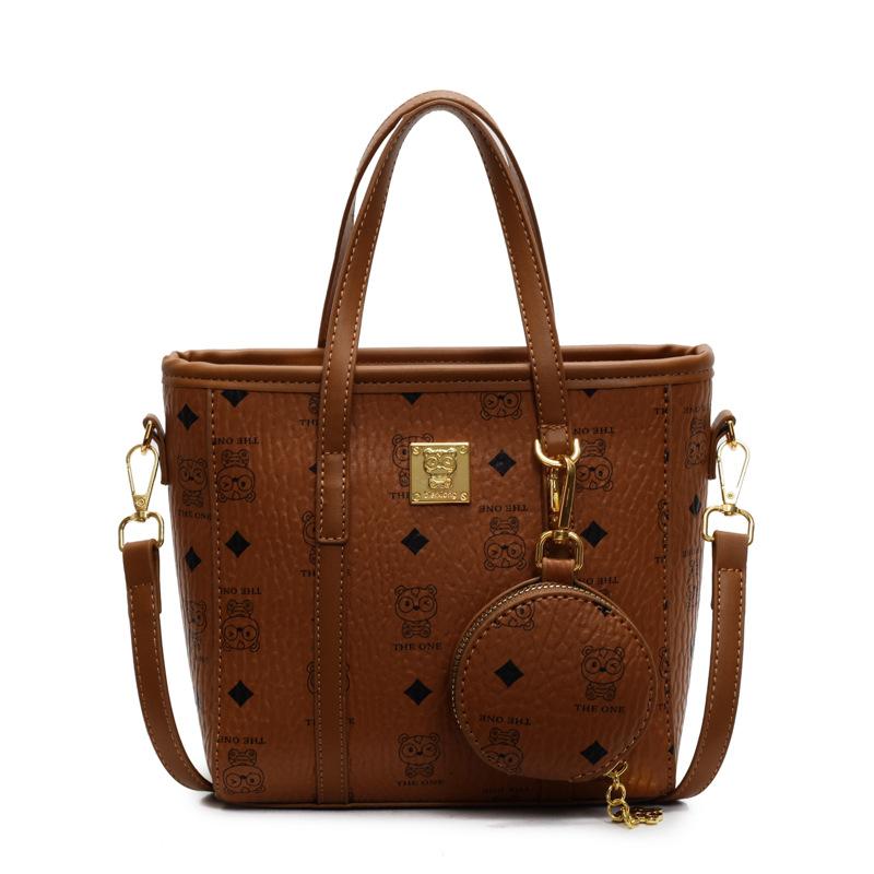 Handheld small bag women's new fashion niche shoulder bucket bag going messenger bag