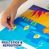 Horizon Group USA Baby Shark Sticker Playset 100+ Reusable Stickers Folding Play Scene Multicolor